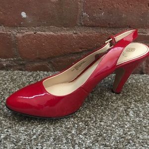 Isola Slingback Red Heels